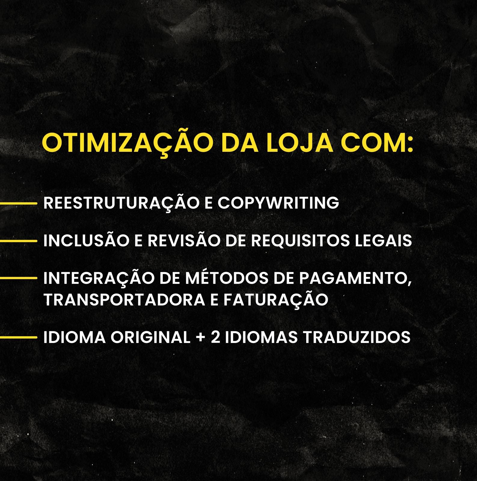 Otimizar a minha loja Shopify