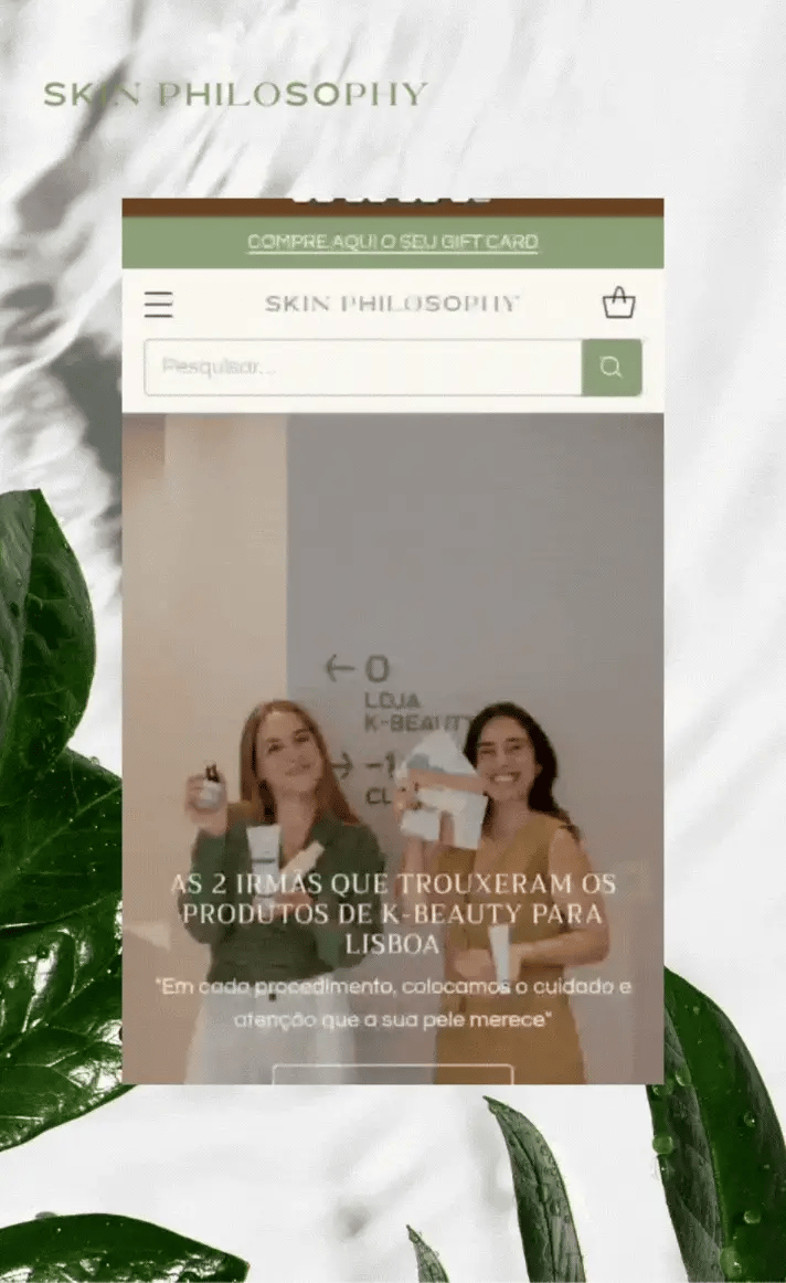 Skin Philosophy | Caso de estudio